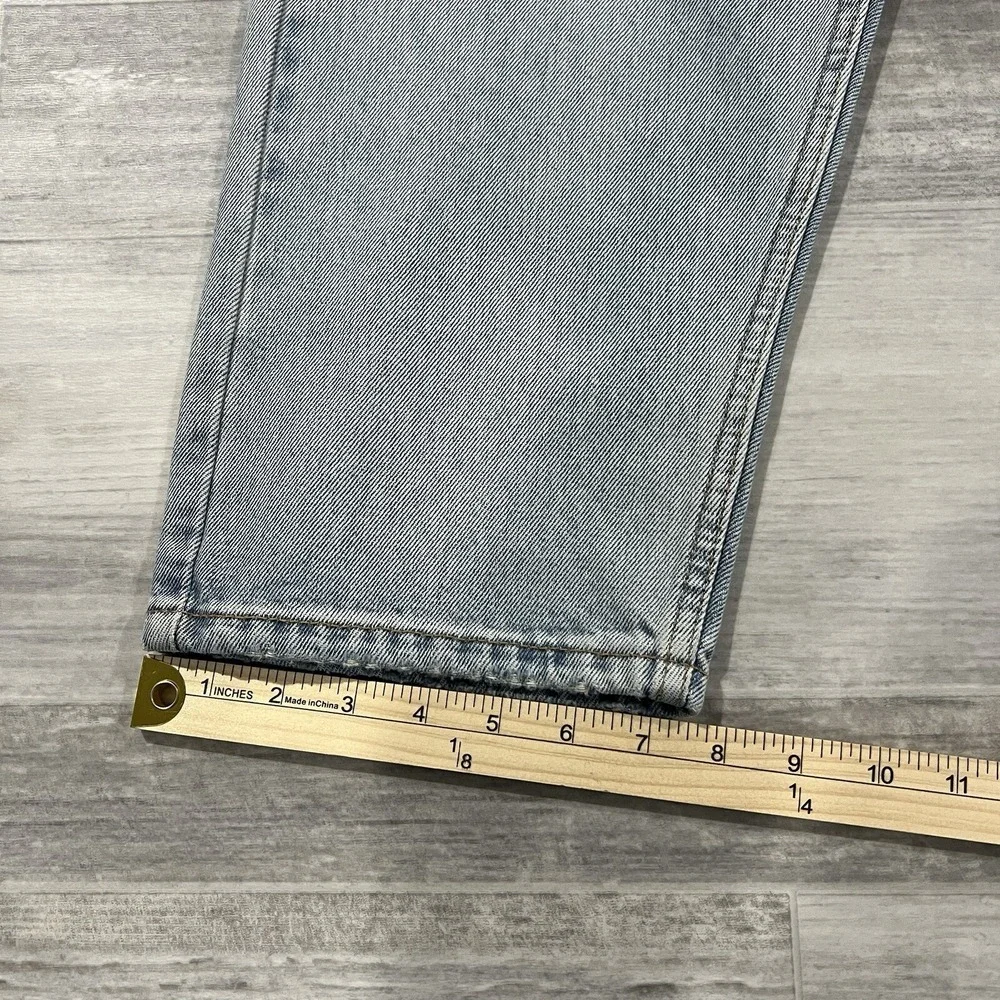 New! Levi's 550 '92 Jeans Relaxed Taper Mens 38X32 Distressed Retro Paint $79.50